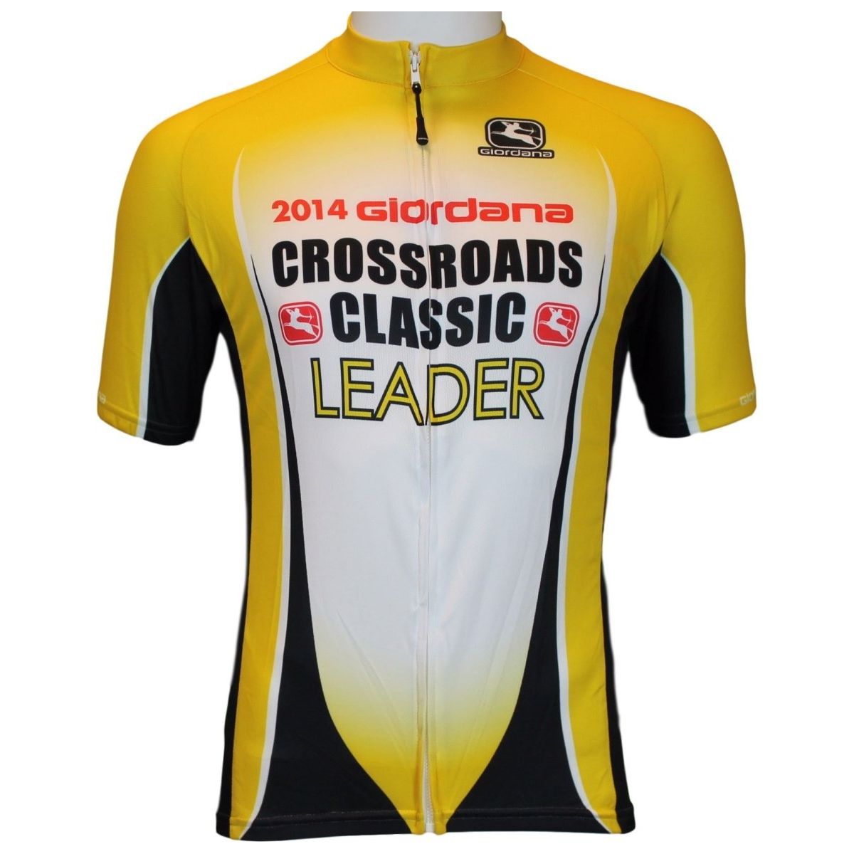 Giordana 2014 Crossroads Jersey - Yellow - Classic Cycling