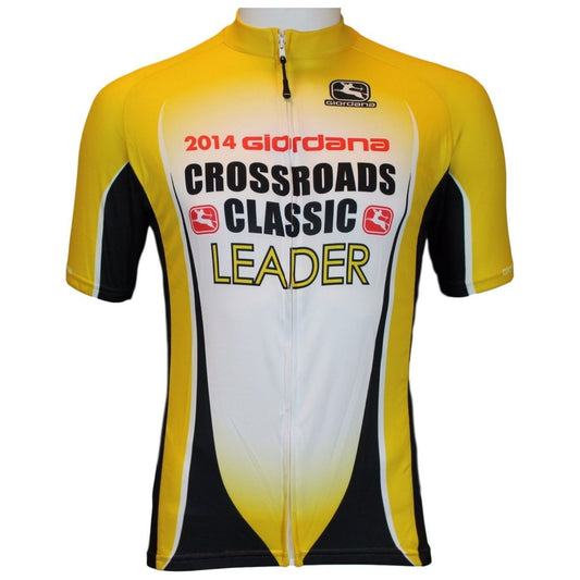 Giordana 2014 Crossroads Jersey - Yellow - Classic Cycling