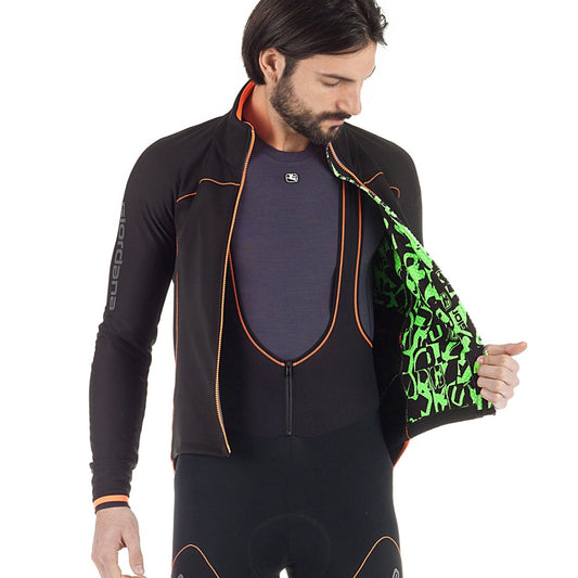 Giordana A+V 300 Winter Jacket - Black - Classic Cycling