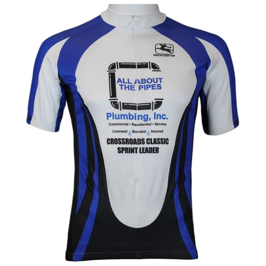 Giordana Crossroads Jersey - Blue - Classic Cycling