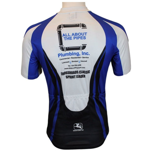 Giordana Crossroads Jersey - Blue - Classic Cycling