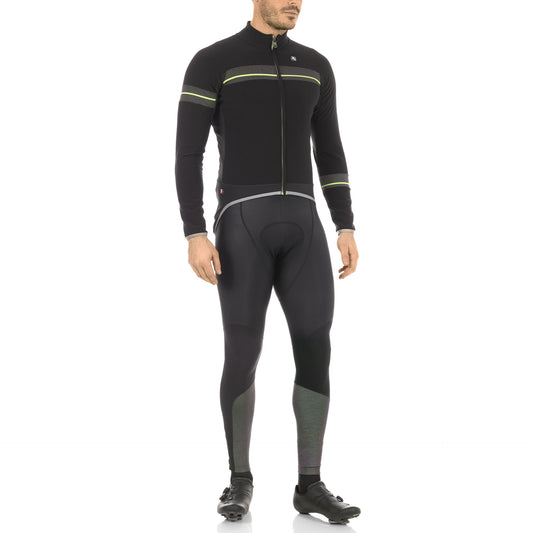 Giordana FR-C PRO Winter Jacket - Black-Fluo Yellow - Classic Cycling