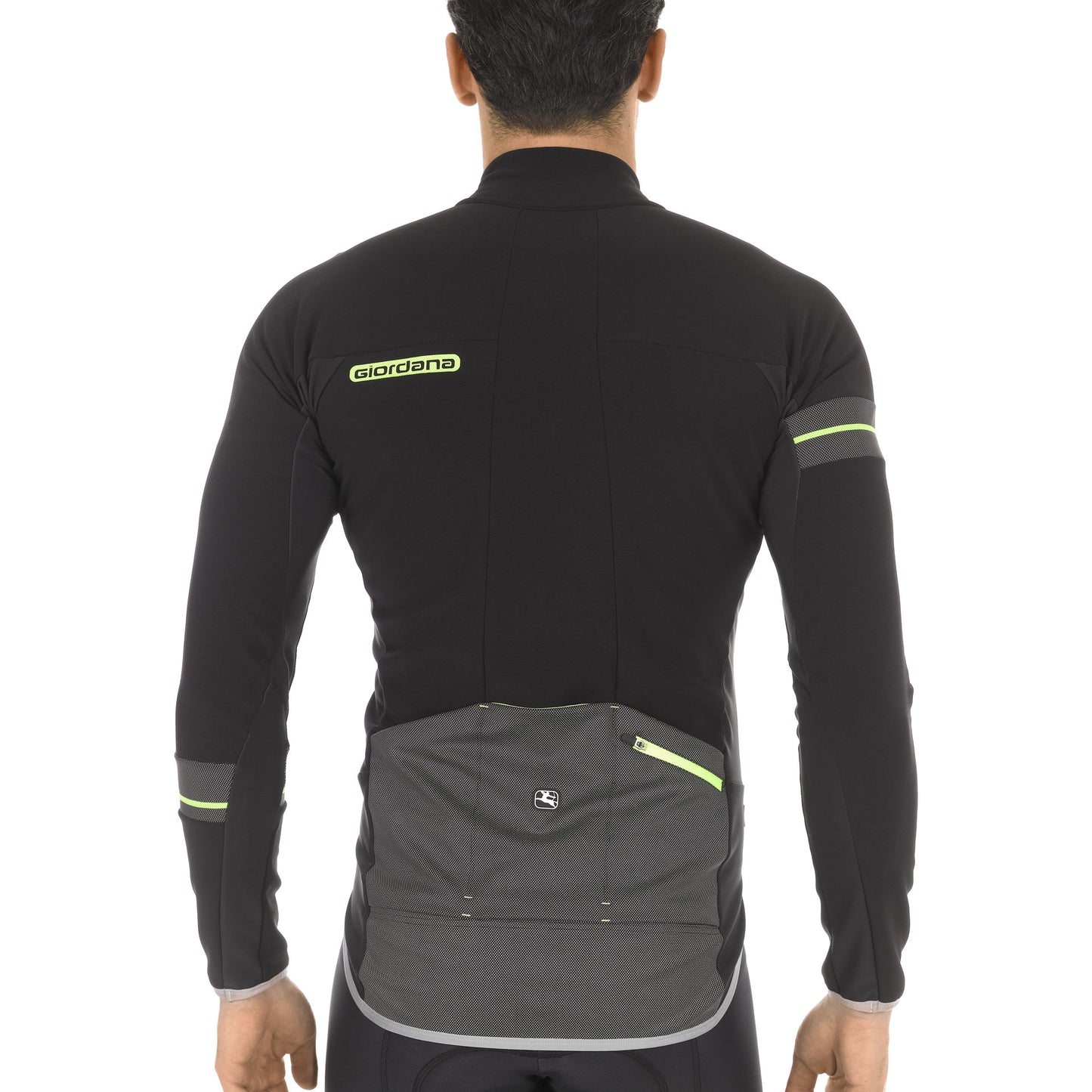Giordana FR-C PRO Winter Jacket - Black-Fluo Yellow - Classic Cycling