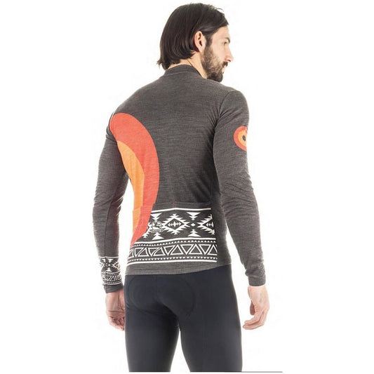 Giordana Endurance Conspiracy 'Centro' Wool Long Sleeve Jersey - Classic Cycling