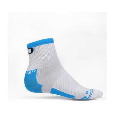 Giordana EXO Compression Sock Mid Height - White - Classic Cycling