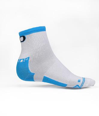 Giordana EXO Compression Sock Mid Height - White - Classic Cycling