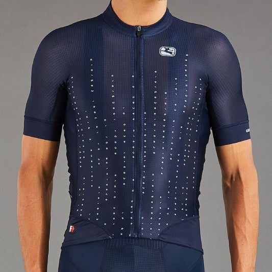 Giordana FR-C Pro Moda A to G Cycling Jersey - Navy Blue - Classic Cycling