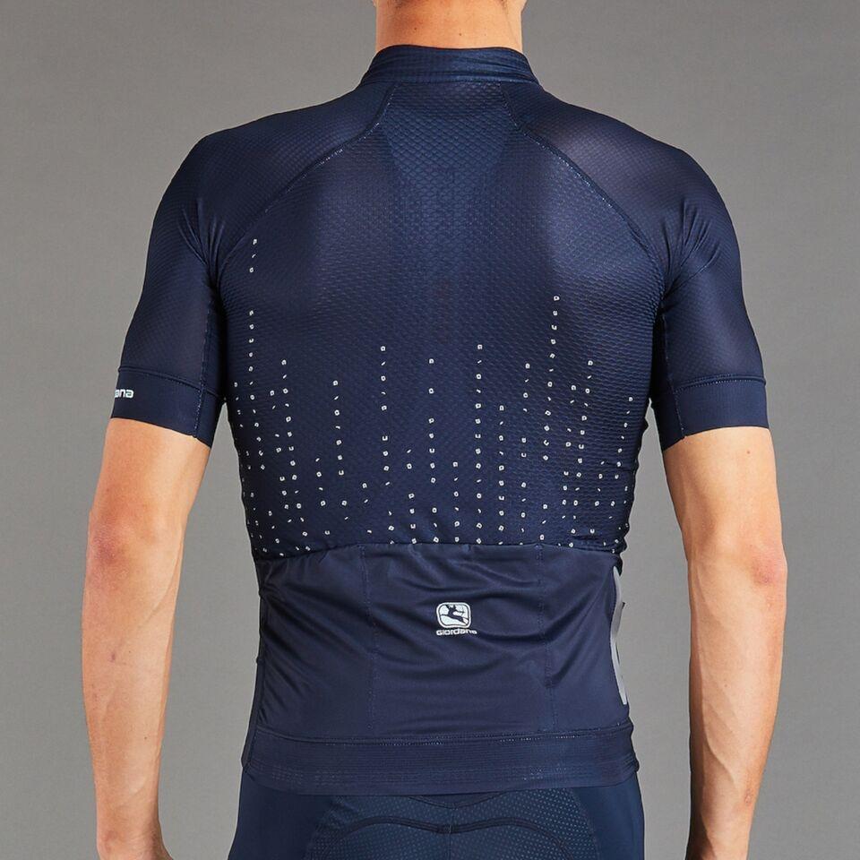Giordana FR-C Pro Moda A to G Cycling Jersey - Navy Blue - Classic Cycling