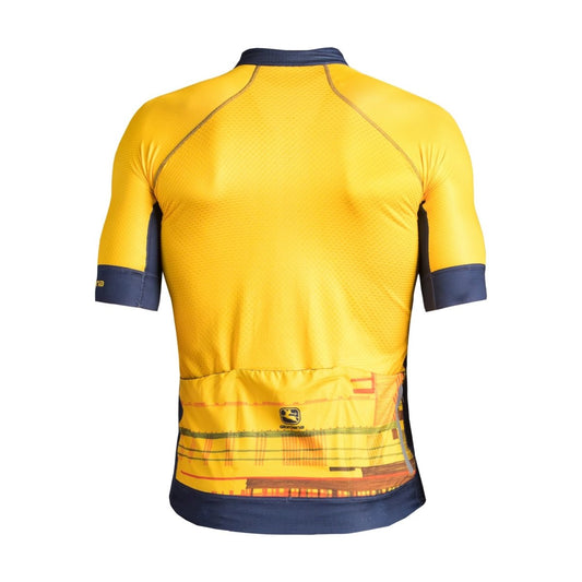 Giordana FR-C Pro Moda Short Sleeve Jersey - Giallo - Yellow - Classic Cycling