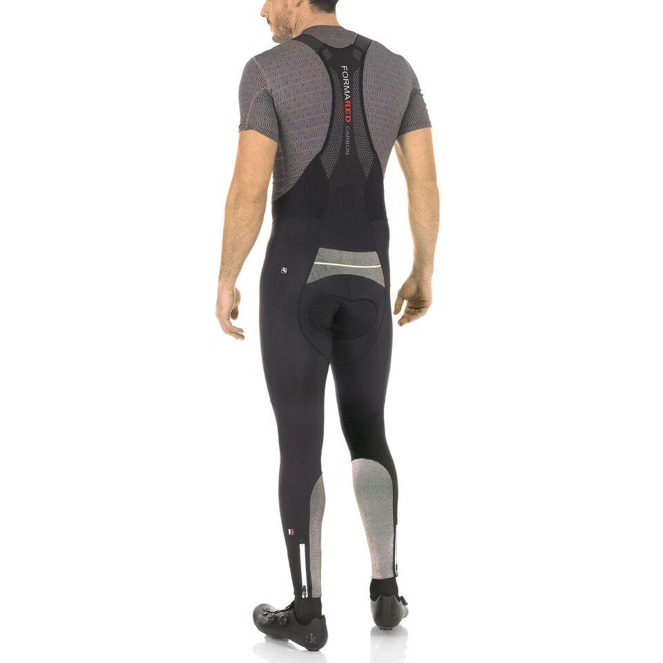 Giordana FR-C PRO REFLECTIVE Thermal Bib Tights - Black-Fluo - Classic Cycling
