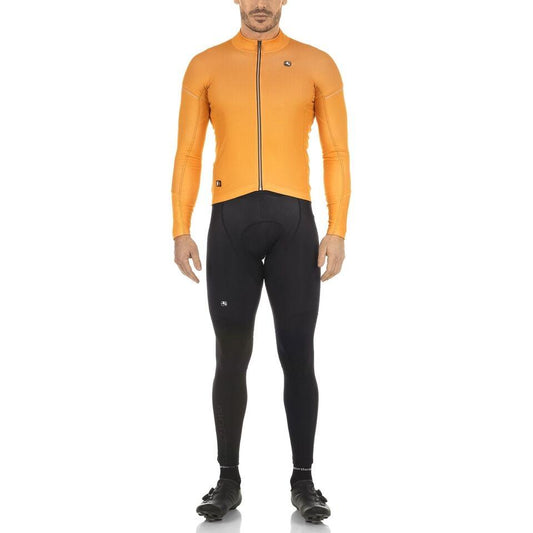 Giordana FR-C PRO Thermal Long Sleeve - Orange - Classic Cycling