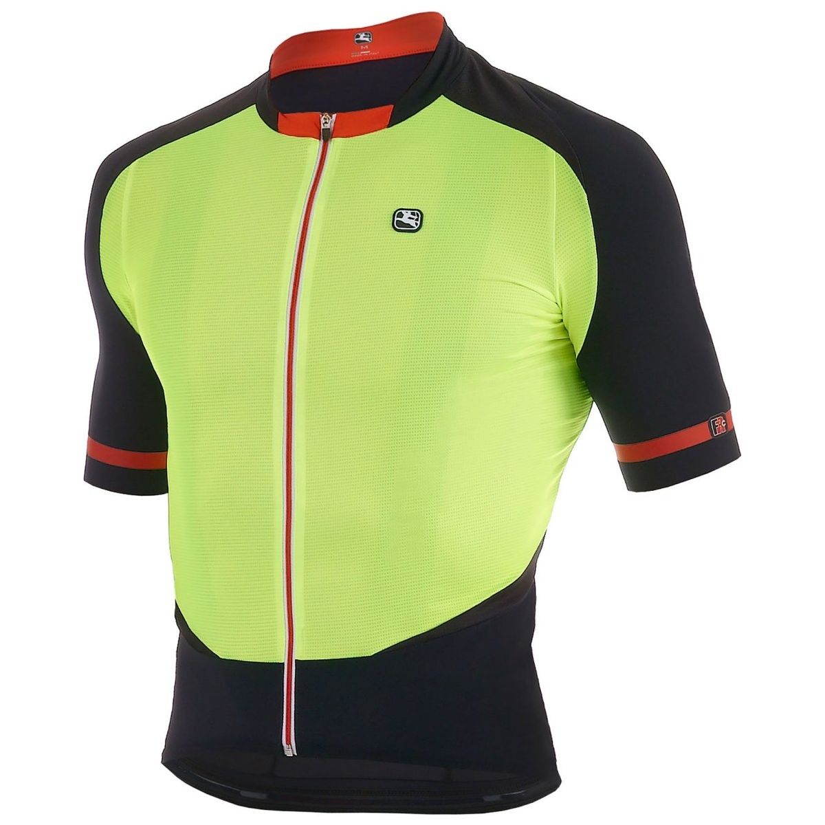 Giordana FR-C Short Sleeve Jersey Fluo Yellow - Classic Cycling