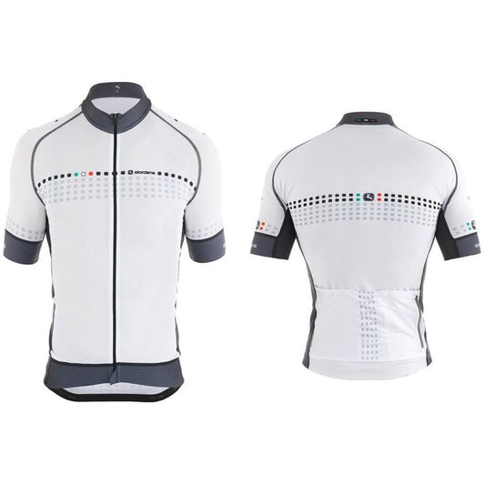 Giordana FR-C Short Sleeve Jersey "Forte" - White - Classic Cycling
