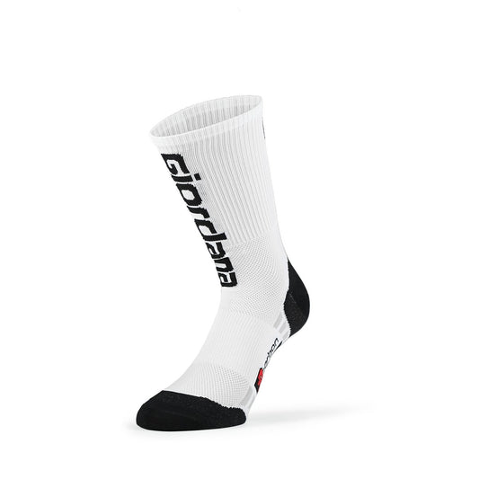 Giordana FR-C Sock, Tall Cuff - White - Classic Cycling