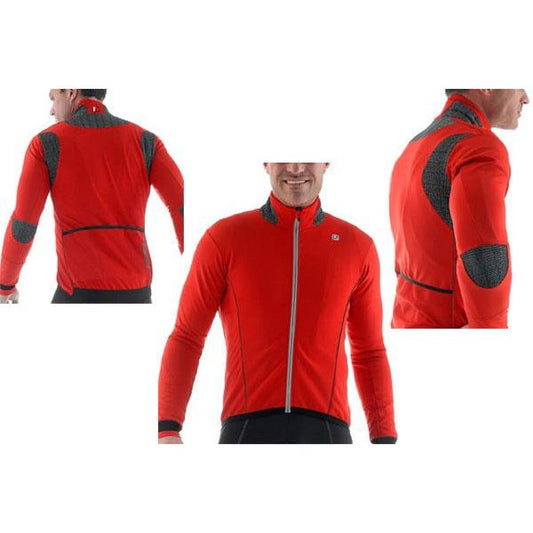 Giordana FRC Thermal Cycling Jacket  RED - Classic Cycling