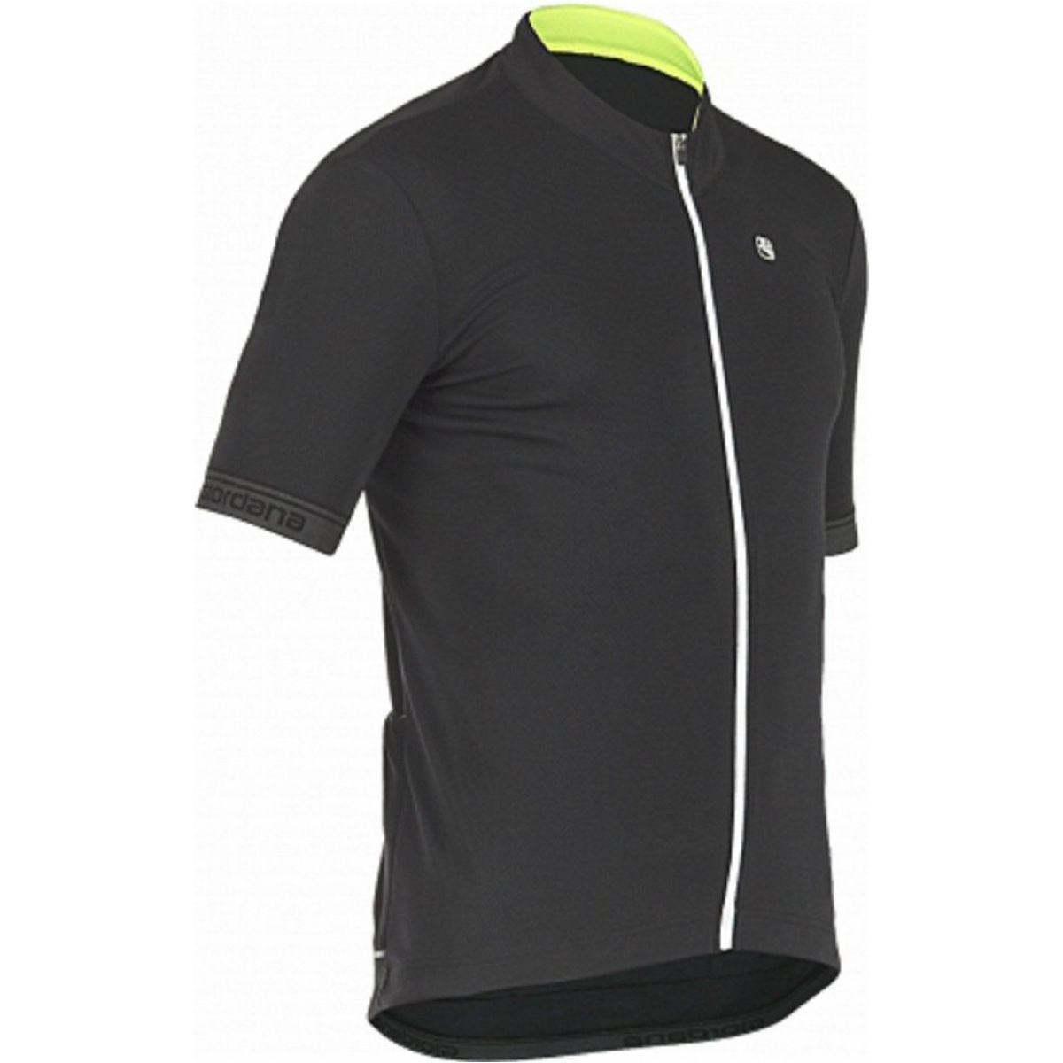 Giordana Fusion Short Sleeve Jersey - Black - Classic Cycling