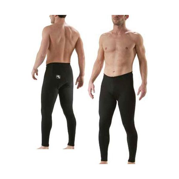 Giordana Roubaix Black Cycling Tights With Chamois Pad Classic Cycling
