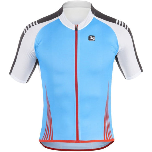 Giordana Sahara Short Sleeve Jersey - Blue - Classic Cycling