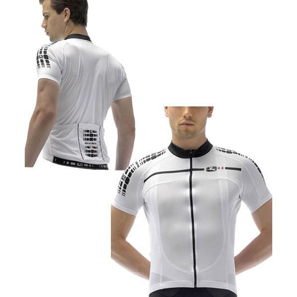 Giordana Silverline Jersey White - Classic Cycling
