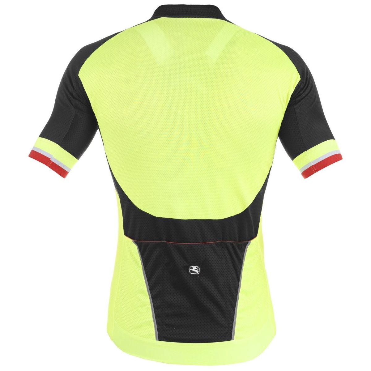 Giordana SilverLine Short Sleeve Jersey - Fluo - Black - Classic Cycling