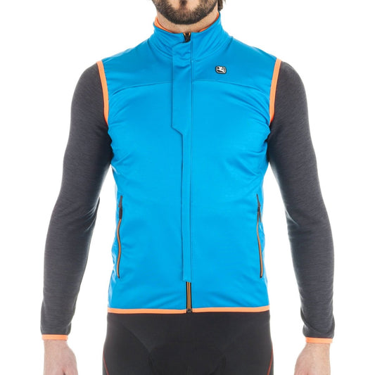 Giordana SOSTA Winter Vest - Blue - Classic Cycling