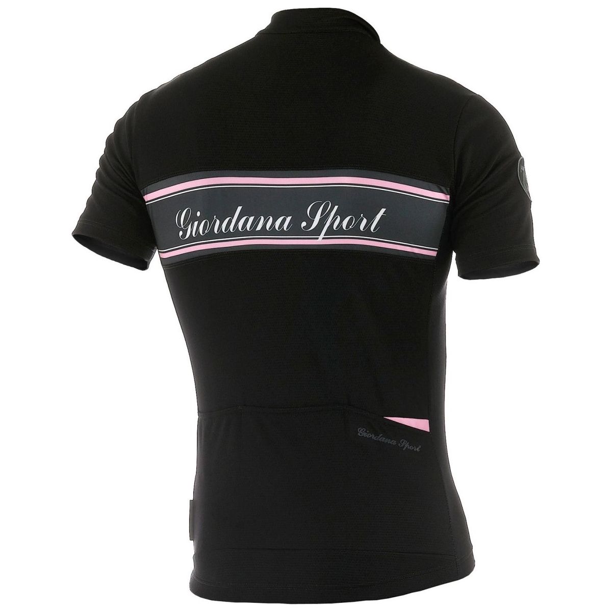 Giordana Sport Signature Jersey - Black- Pink - Classic Cycling