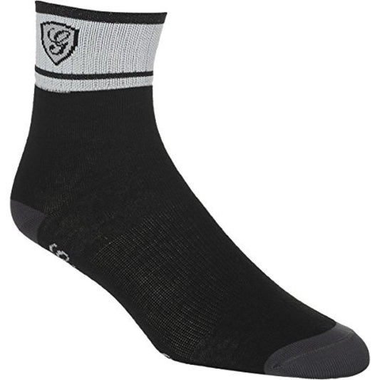 Giordana Sport Socks - Black-White - Classic Cycling