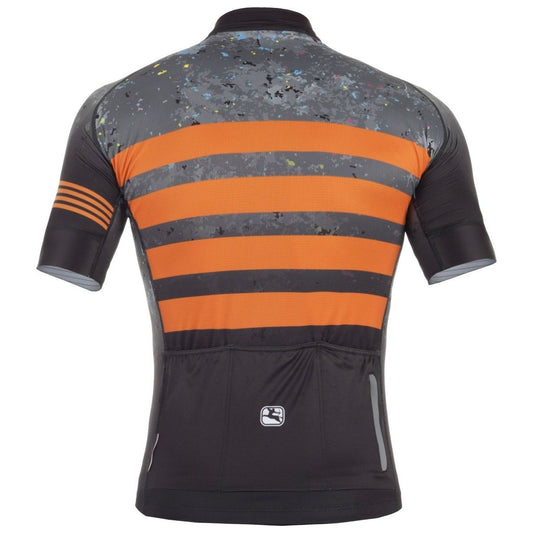 Giordana Trade "Concrete" FR-C Short Sleeve Jersey - Orange - Classic Cycling