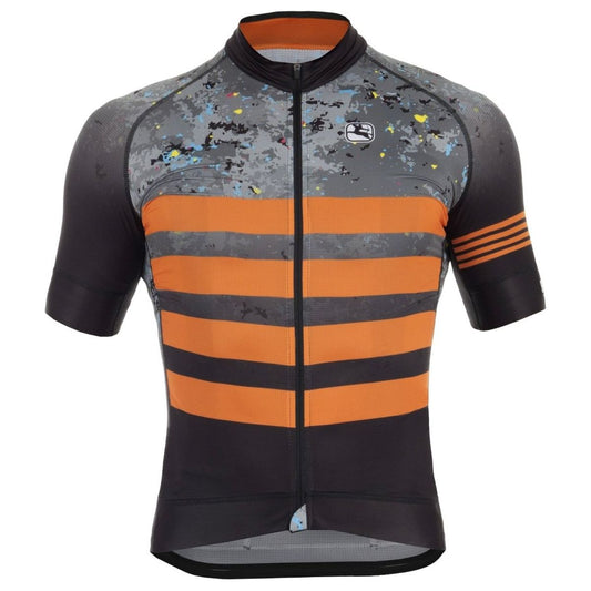 Giordana Trade "Concrete" FR-C Short Sleeve Jersey - Orange - Classic Cycling