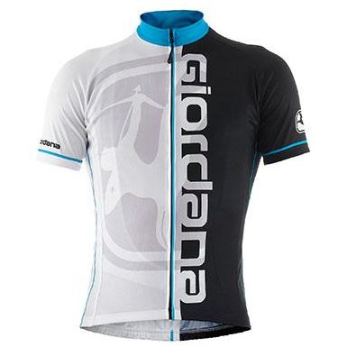 Giordana Water Mark Vero Short Sleeve Jersey Blue - Classic Cycling