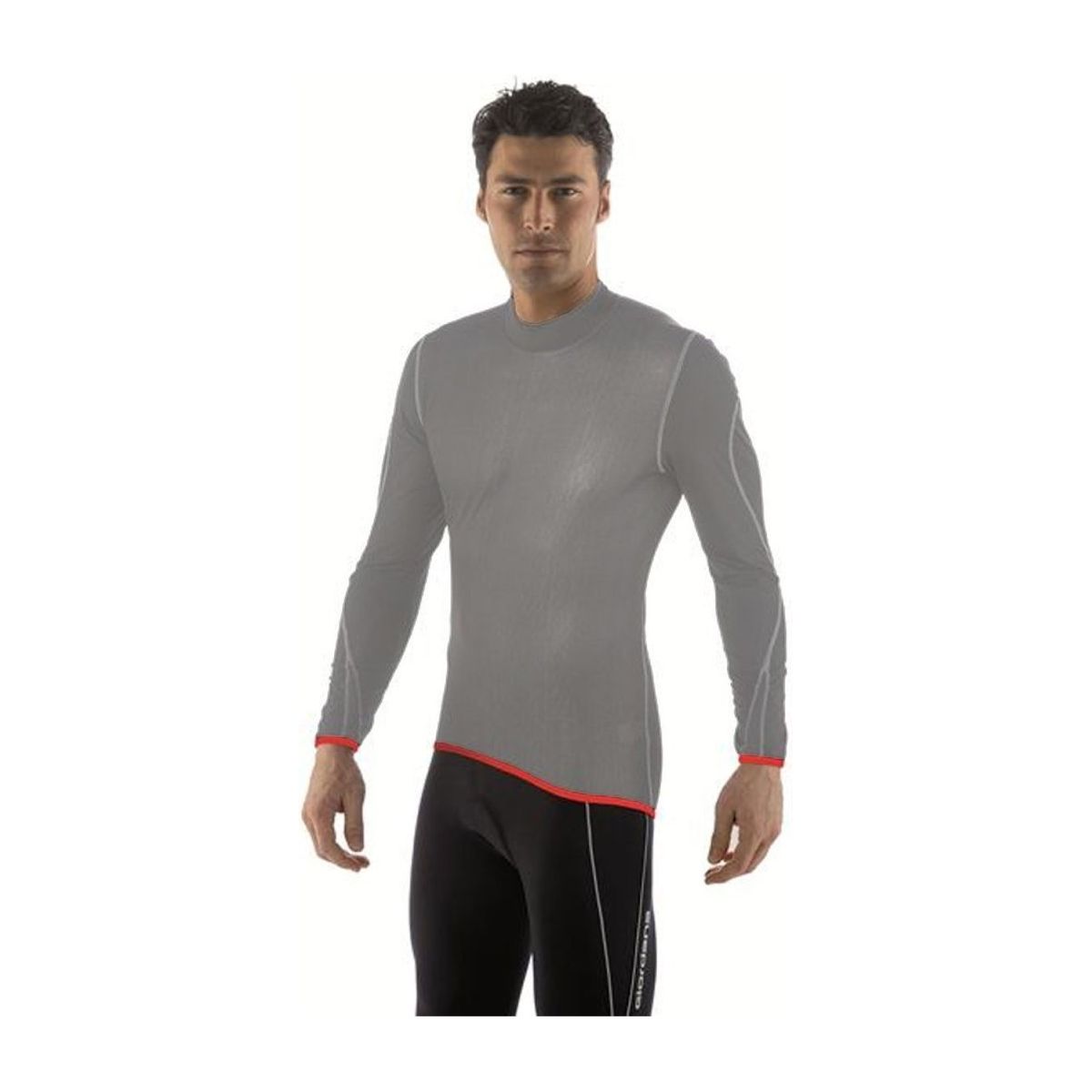 Giordana Wind Proof Base Layer Black Long Sleeve - Classic Cycling
