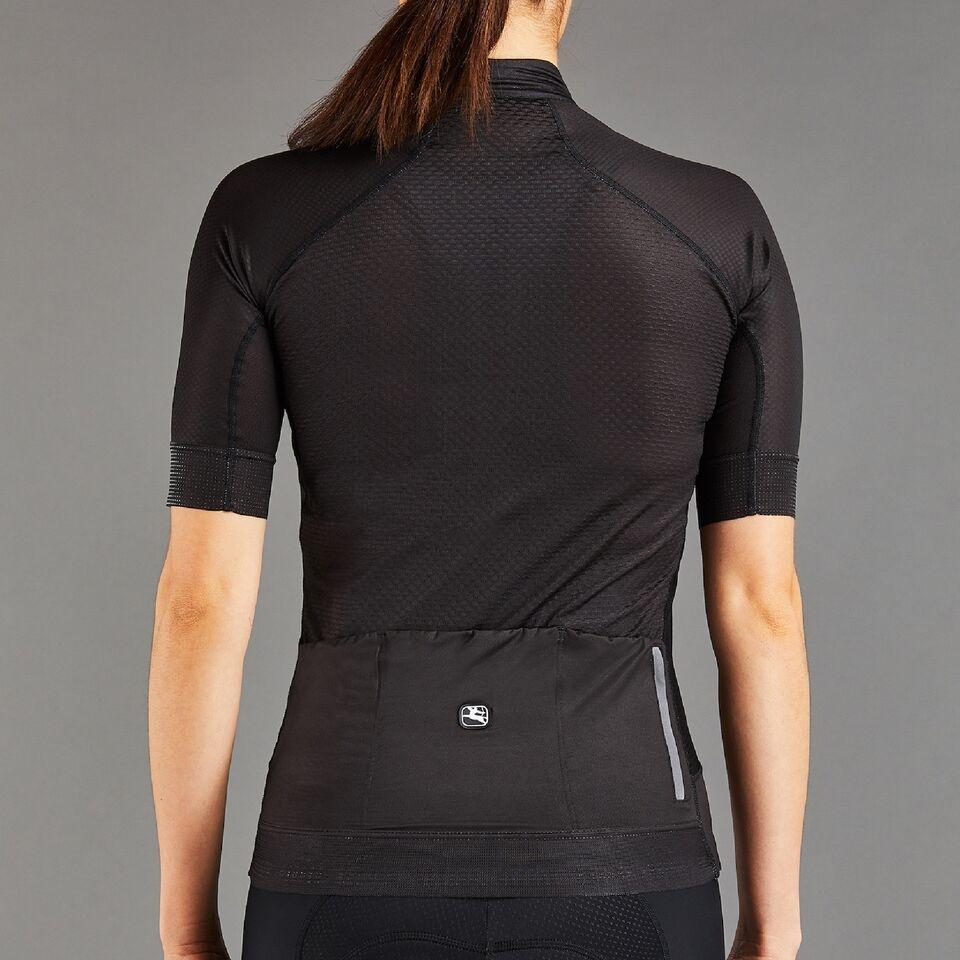 Giordana Women's FR-C PRO Short Sleeve Jersey - Full Black - Classic Cycling