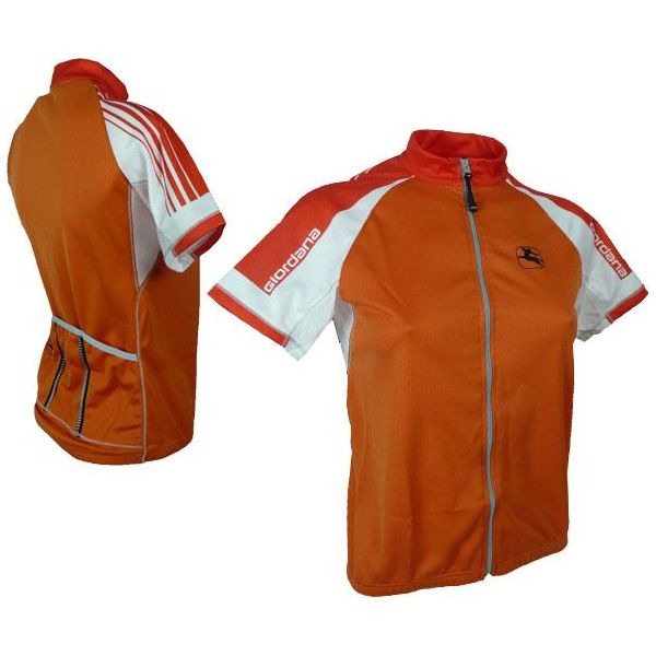 Giordana Womens Silverline Orange Jersey - Classic Cycling