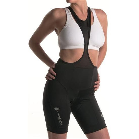 Hincapie Womens Power Bib Shorts - Black - Classic Cycling