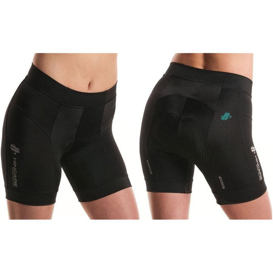 Hincapie Womens Power Shorts - Black - Classic Cycling