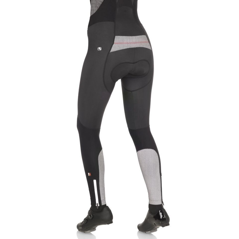 Giordana FR-C PRO REFLECTIVE Women's Thermal Bib Tights - Black-Pink - Classic Cycling