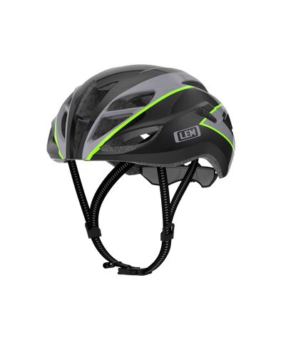 LEM Volata Cycling Helmet - Silver - Classic Cycling