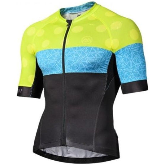 Monton Urban Climbing Flower Cycling Jersey - Yellow - Classic Cycling
