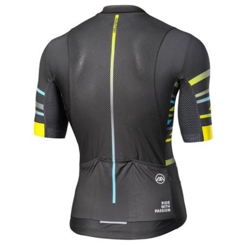 Monton Urban Scia Cycling Jersey - Gray Yellow - Classic Cycling
