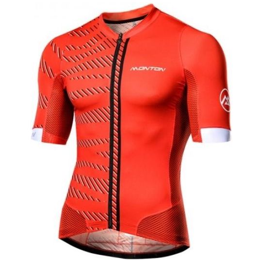 Monton Urban Selvaggio Cycling Jersey - Red - Classic Cycling