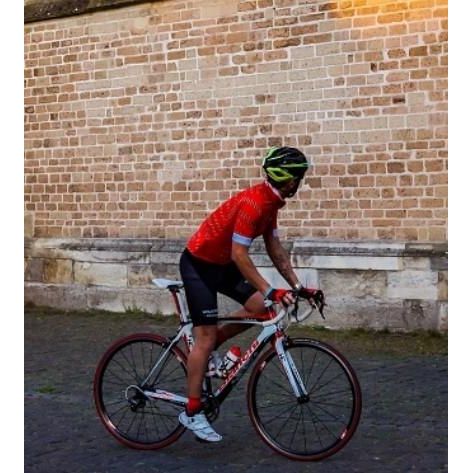 Monton Urban Selvaggio Cycling Jersey - Red - Classic Cycling