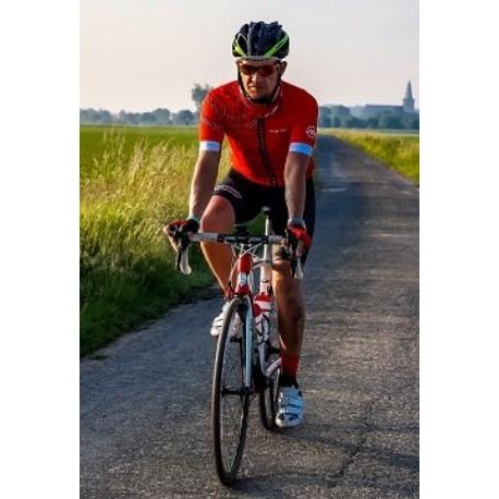 Monton Urban Selvaggio Cycling Jersey - Red - Classic Cycling