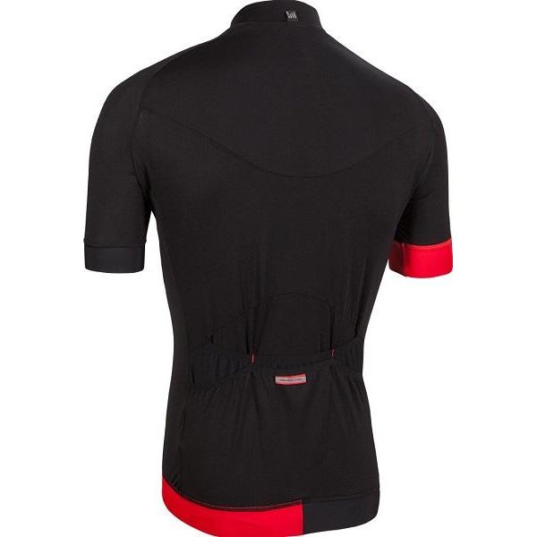 Nalini Curva Ti Short Sleeve Jersey - Black - Classic Cycling