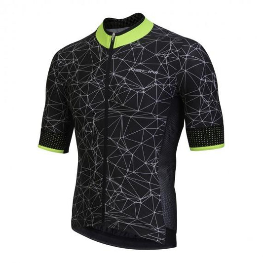 Nalini Naranco Short Sleeve Jersey - Black Fluo - Classic Cycling