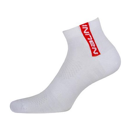 Nalini Red Socks (H13) - White-Red - Classic Cycling