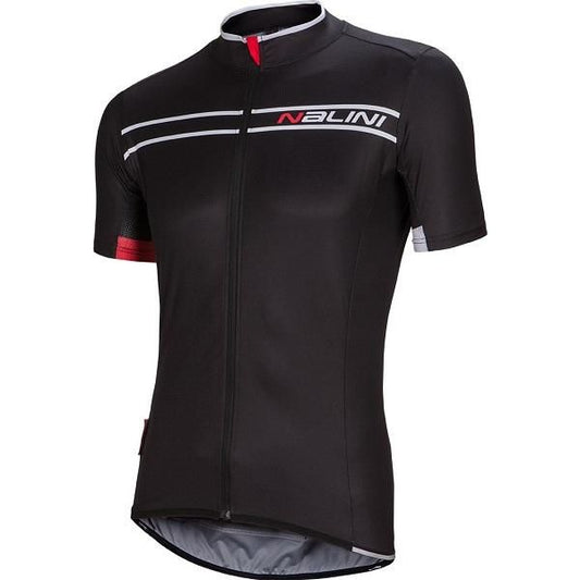 Nalini Sinello Ti Short Sleeve Jersey - Black - Classic Cycling