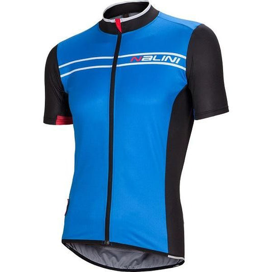 Nalini Sinello Ti Short Sleeve Jersey - Blue - Classic Cycling