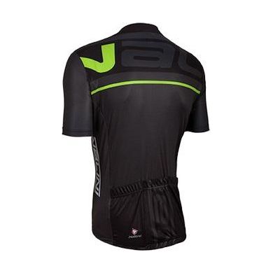 Nalini Speed Short Sleeve Jersey - Black-Green - Classic Cycling
