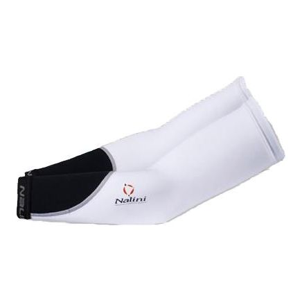 Nalini Tasso Arm Warmers - White - Classic Cycling