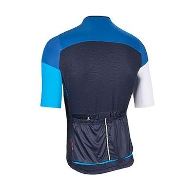 Nalini Velodromo Short Sleeve Jersey - Blue - Classic Cycling